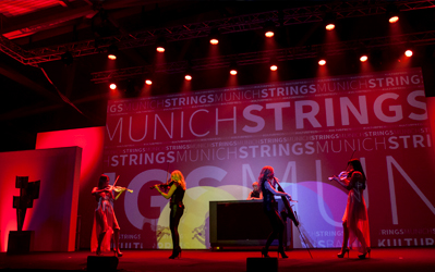 DJane Streichquartett Bilder MUNICH STRINGS